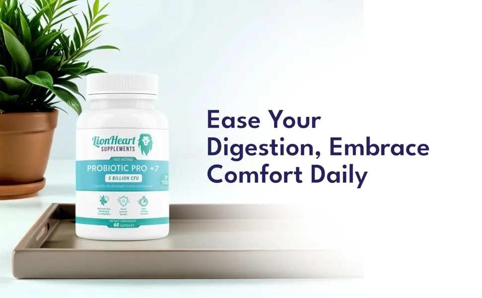 Best Probiotic for Constipation - Regular Bowel Movement Supplements -Bowel Movement Supplements -Probiotics for Ibs and Constipation Relief - Recommended for Women and Men - 60 Caps - Probiotics for constipation