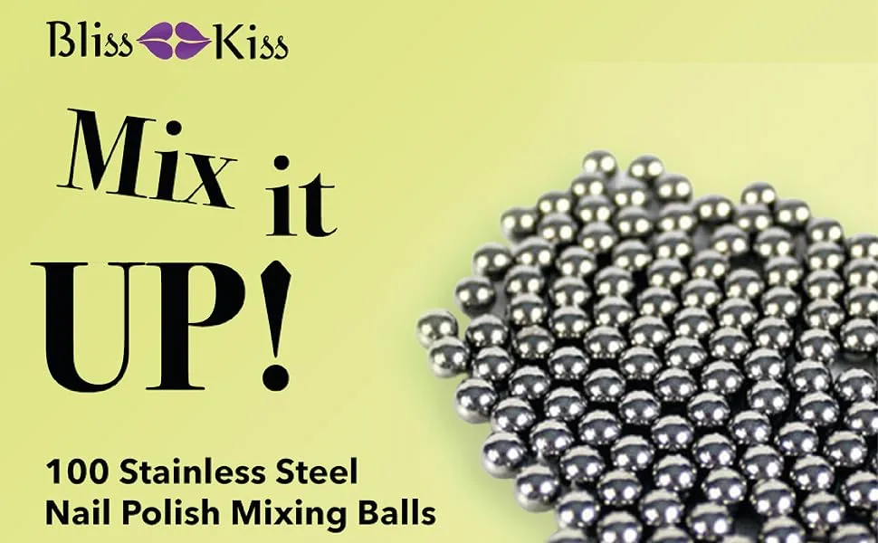 Bliss Kiss Nail Polish Mixing Balls - 4mm - product information 22