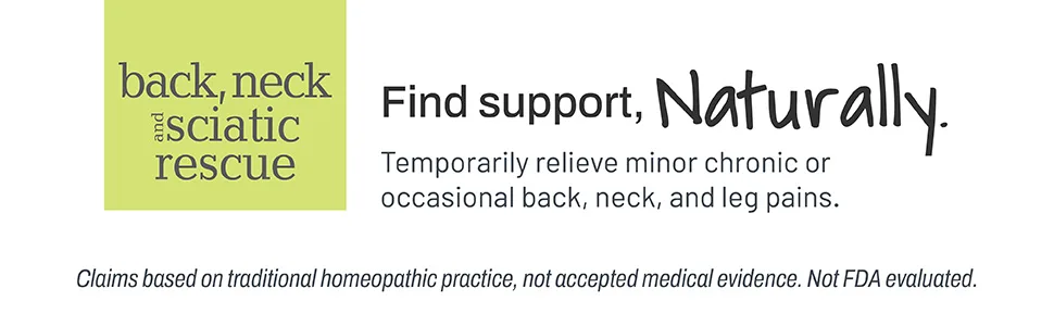Peaceful Mountain Back Neck and Sciatic Rescue - for back and leg discomfort - 2oz 2 Ounce (Pack of 1) - Peaceful Mountain's Back, Neck and Sciatic Rescue may relieve pains in the back, neck, and legs