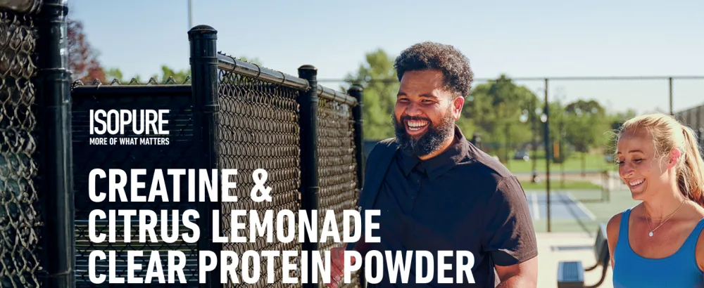 Isopure Bundle of Clear Whey Isolate Protein Powder Citrus Lemonade 16 Servings 100% Pure Creatine Monohydrate Powder Unflavored 100 Servings - product information 1