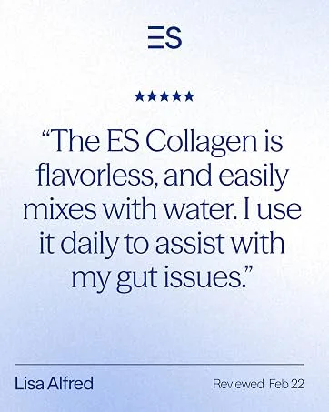 Essential Stacks Collagen Peptides Powder (from Grass Fed Cattle) - Gluten Dairy & Soy Free - Unflavored Hydrolyzed Collagen Supplement (10.6 oz) - collagen for gut health