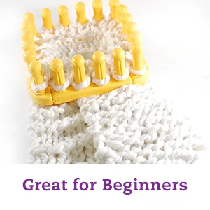 Authentic Knitting Board Bundle Zippy Master Set  Jumbo Gauge  Modular Loom - Great For Beginners!