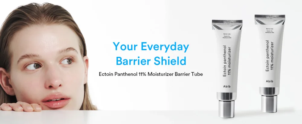 Abib Ectoin Panthenol 11% Moisturizer Barrier Tube 1.69 fl. oz. 50 mL I Skin Hydrating Face Cream - Your every day barrier shield