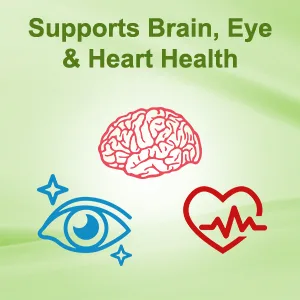 OMOGS Algae DHA - 600 mg Omega-3 DHA Softgels with Phosphatidylserine & Walnut Oil Supports Healthy Brain Function Vision Eye & Memory Gluten Free Non-GMO 90 Softgels - product information 11