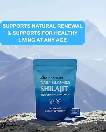 PEAKSHILAJIT Gummy Platinum Daily Wellness Support 60 Gummies - Mod6