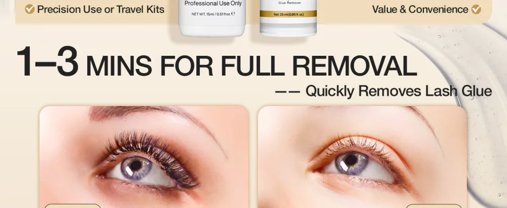 LASHVIEW Sensitive Lash Remover for Lash Extensions - Clear Eyelash Extension Remover Gel 15ml lash remover gel 15ml - Lashview Gel Remover