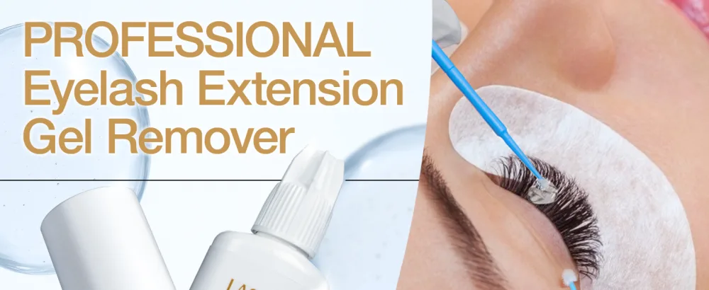 LASHVIEW Sensitive Lash Remover for Lash Extensions - Clear Eyelash Extension Remover Gel 15ml lash remover gel 15ml - Lashview Gel Remover