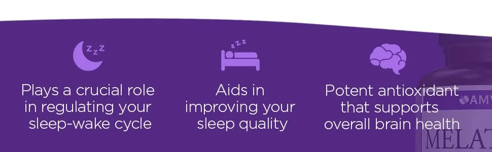 AMVILAB Melatonin 3mg Fast Dissolve Tablets Natural Sleep Support Maximum Strength Chewables Berry Flavor 90 Count Non-GMO Vegan Gluten-Free - melatonin