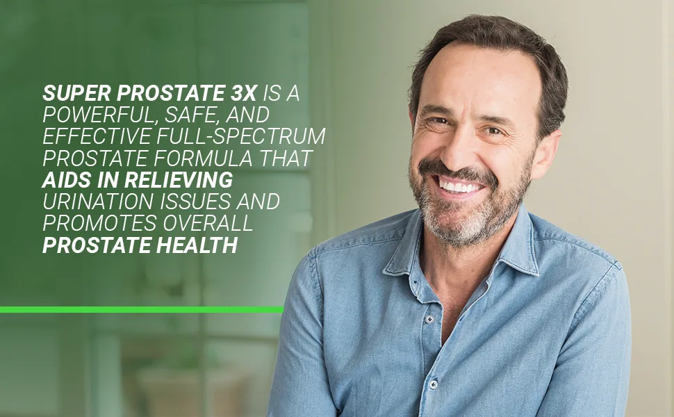 teraherbs Super Prostate 3X - Bladder Control & Support for Enlarged Prostate & Frequent Urination - Prostate Supplements for Men - 90 Capsules 1 - Tera Herbs Prostate Support & Prostate Supplement for the symptoms of an Enlarged Prostate
