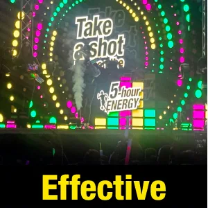 5-hour ENERGY Extra Strength Glow Motion Fruity Rainbow Fusion Flavor Energy Shot 1.93oz 30-Pack - effective