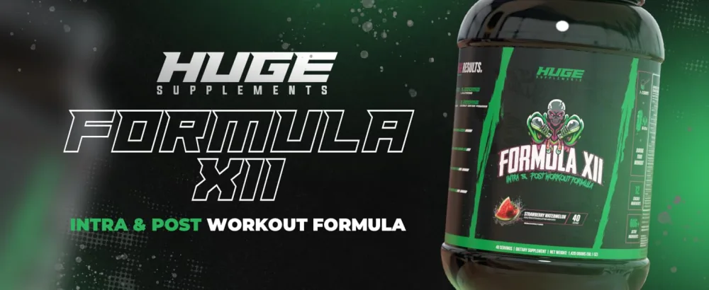 Formula XII Intra Workout Carbs & Post Workout Recovery Powder, Rapidly Absorbed, Boost Exercise Performance, Strength, Endurance & Hydration, 12 Science-Backed Ingredients (Strawberry Watermelon) - Intra Workout Supplement