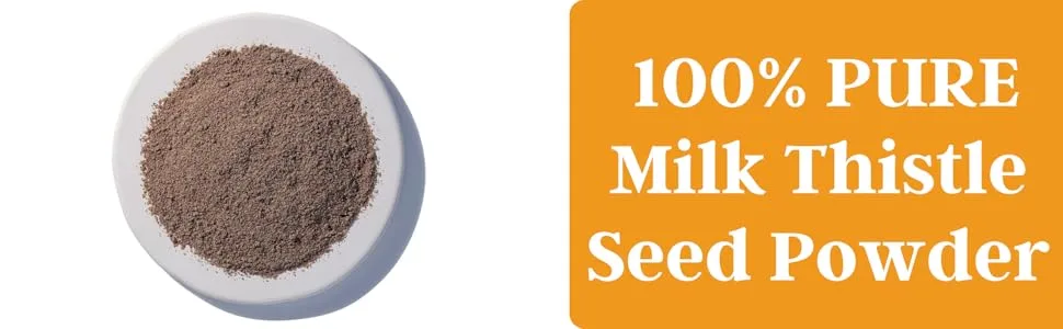 Herb To Body Milk Thistle Seed Powder | Silybum Marianum | Wildcrafted | 4oz - product information 7