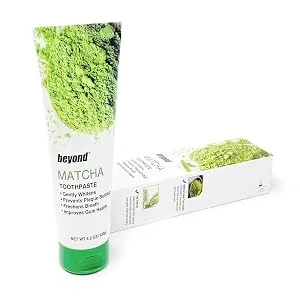 BEYOND Matcha Toothpaste (1 pc) 4.6 Ounce (Pack of 1) - BEYOND Matcha Toothpaste