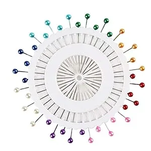 DECORA 480 Pieces Multicolor Sewing Pins Straight Quilting Pearl Head Pins for Christmas and Other Crafts Making Ct023m2p1f - Special Design