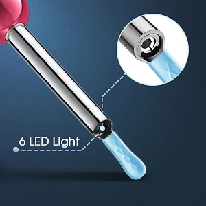 Ear Wax Removal - 1080P Camera Earwax Remover Tool - Ear Canal Cleaner - Ear Cleaning Kit - Ear Camera for iOS & Android (Pink) - 1080P camera