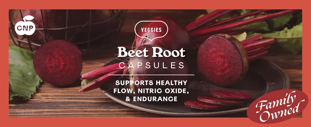 Organic Beet Root Capsules 620mg | 100 Count | Pure Beetroot Powder | Plant-Based, Non-GMO, Vegan Supplement | USA Made Herbal Capsules - Organic Beet Root Capsules 620mg 100 count pure beetroot powder supplement
