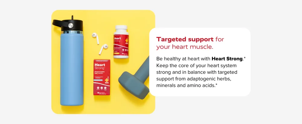 Redd Remedies, Heart Strong, Supports Cardiovascular Health, 60 Tablets - Heart Strong