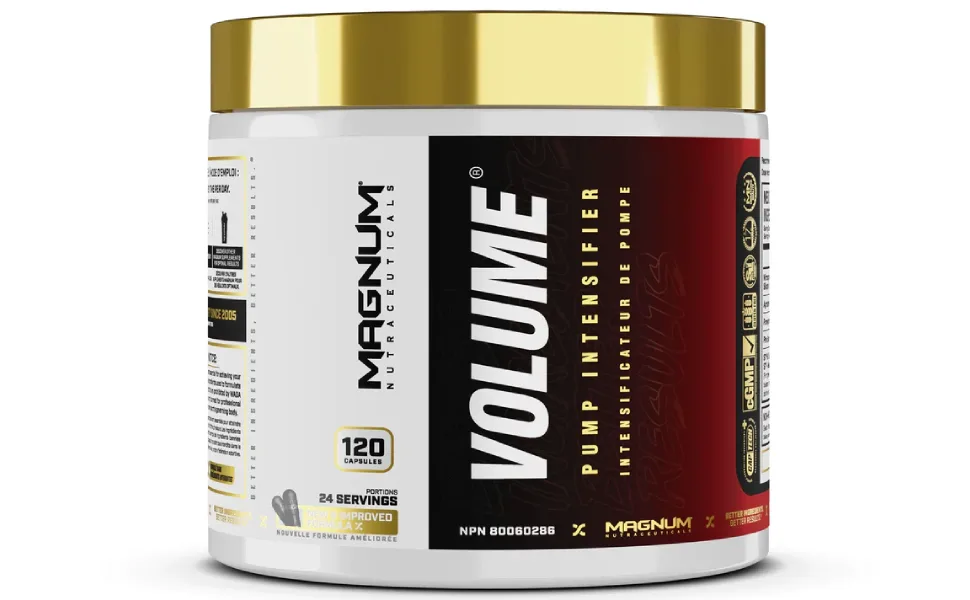 Volume Magnum Capsules - 120 Capsules - fast
