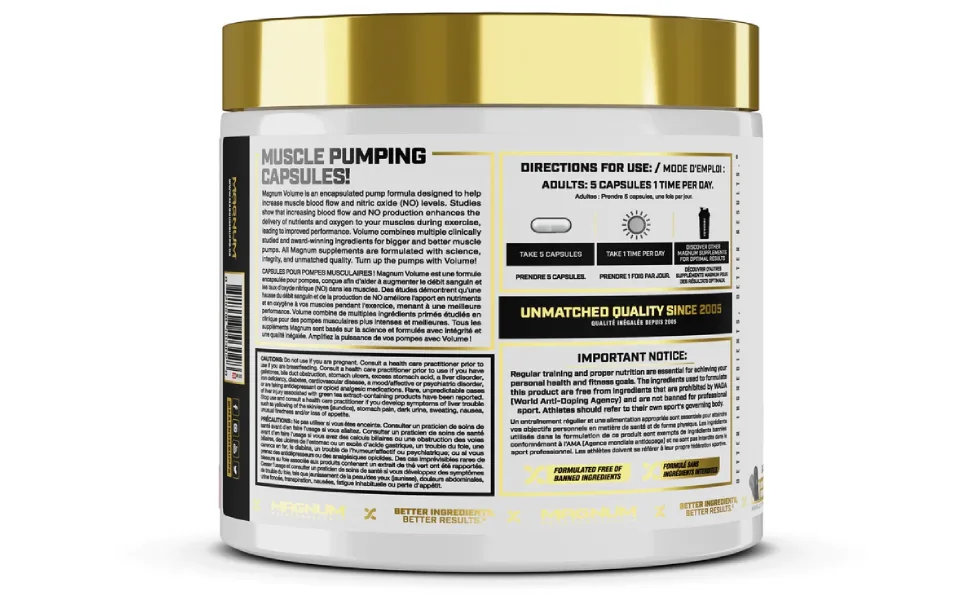 Volume Magnum Capsules - 120 Capsules - volume