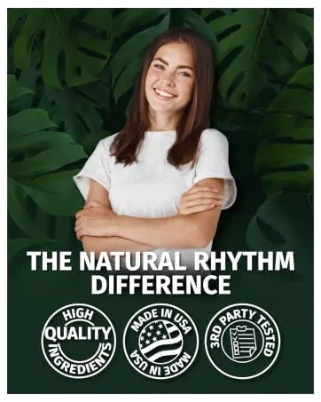 Natural Rhythm B-CALMplex B-Complex Vitamin Supplement, Comprehensive B Vitamin Blend with Methylfolate & B12, 3 Month Supply, 90 Capsules - The Difference
