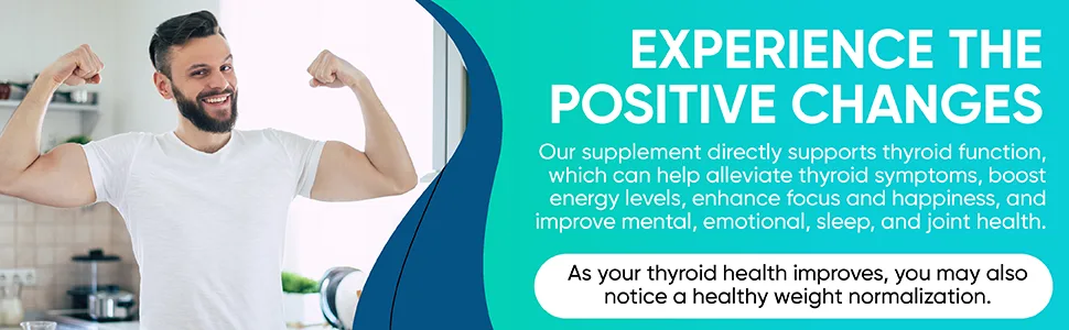 Evolved Elements Thyroid Raw Grass-Fed Desiccated New Zealand Sourced - Energy & Metabolism Support Non-GMO, 60 Capsules - Experience the positive changes