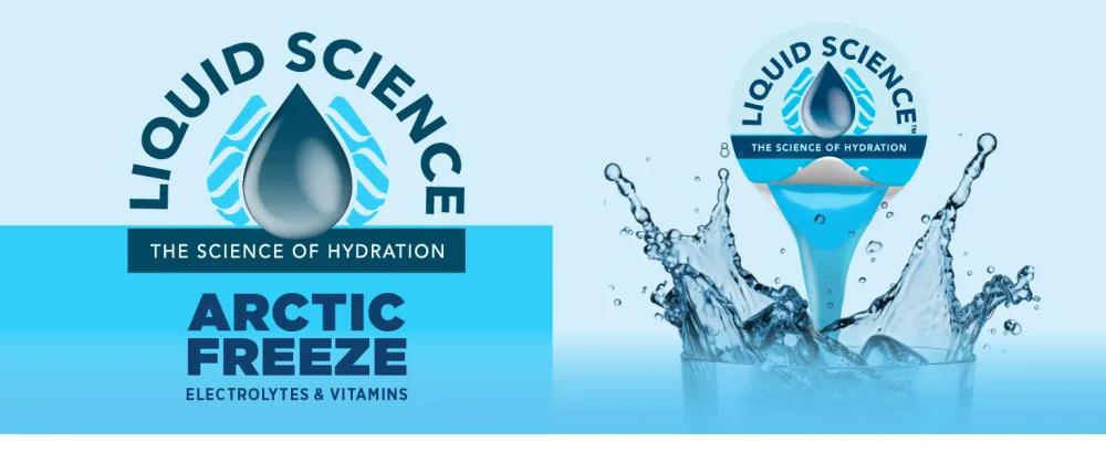 Java House Liquid Science Arctic Freeze Single Serve Hydration Pods - Peel and Pour - Cool Blue Raspberry Hydration - Pack of 12 Arctic Freeze 64.8 Fl Oz (Pack of 1) - Java House Liquid Science peel pour pods