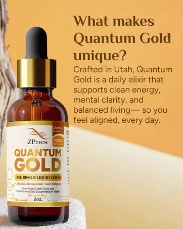 Quantum Gold Liquid Ormus Monoatomic Gold Elixir 24K | Colloidal Gold & Liquid Gold Ormus Supplement for for Pineal Gland Activation, Lucid Dreaming & Higher Energy Alignment (2oz.) - Quantum Gold, ormus gold oil, liquid gold ormus, monoatomic gold