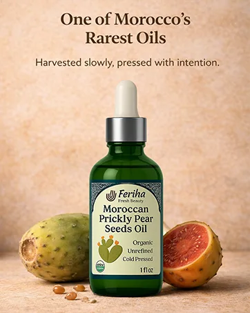 FERIHA Moroccan Extra Virgin Argan Oil, Cold Pressed, Premium Quality, Freshly Bottled in Souss-Agadir - product information 5