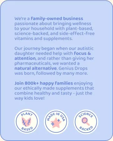 JoySpring Liquid B Complex and Genius Vitamin Drops for Kids - Joyspring story