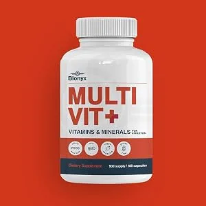 Blonyx Multivit+ Athlete's Multivitamin - Whole Food-Sourced Nutrients, Supports Performance & Muscle Health, 90 Day Supply - blonyx multivit