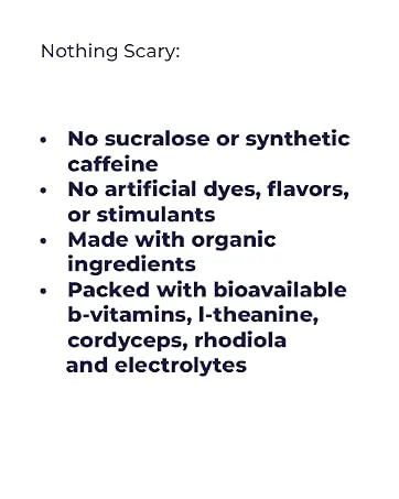 Ethan's Feel Good Pre-Workout & Hydration Drink Mix | Plant-Based Caffeine, Electrolytes, B-Vitamins - Pineapple Pineapple 8.46 Ounce (Pack of 1) - Nothing Scary: No sucralose or synthetic caffeine, no artificial dyes, flavors or stimulants