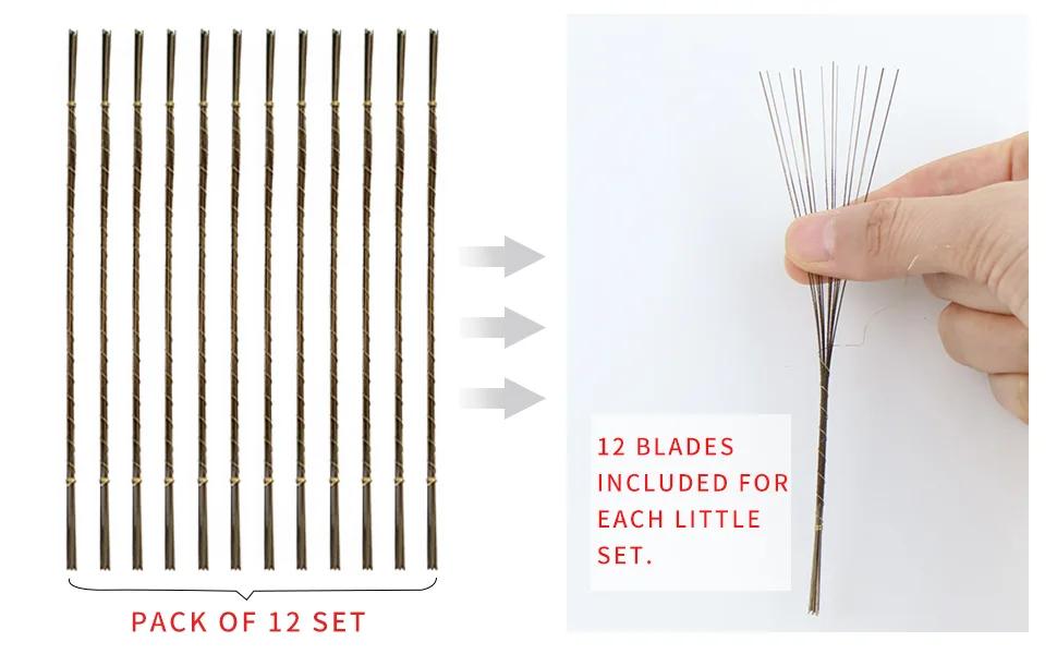 NIUPIKA Jeweler's Saw Frame Adjustable with 144 Blades Professional Jewelry Making Kit - Saw Blades