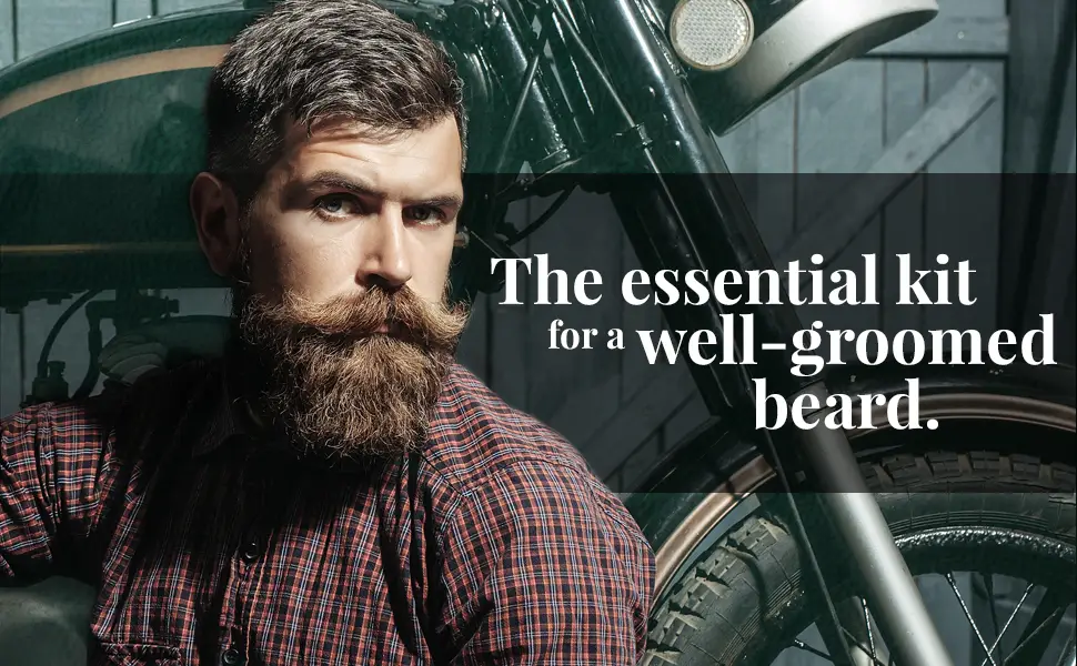 Clubman Pinaud Beard Kit  includes Beard Conditioner  Beard Balm and Beard Oil - Clubman Beard 3 Piece Kit (Beard Conditioner Balm & Oil) …