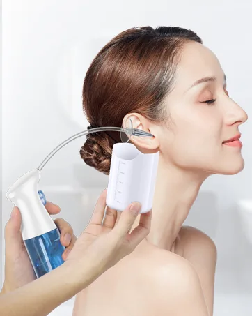 Ear Dryer - Rechargeable Ear Water Remover - Manual Ear Irrigation Flushing System White - product information 11