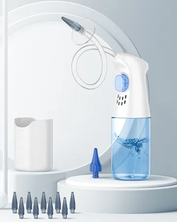 Ear Dryer - Rechargeable Ear Water Remover - Manual Ear Irrigation Flushing System White - product information 12