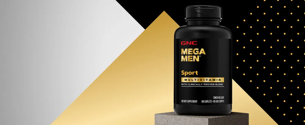 GNC Mega Men Sport Multivitamin | Performance, Muscle Function, and General Health | 180 Count 180 Count (Pack of 1) - Mega Men Sport Multivitamin