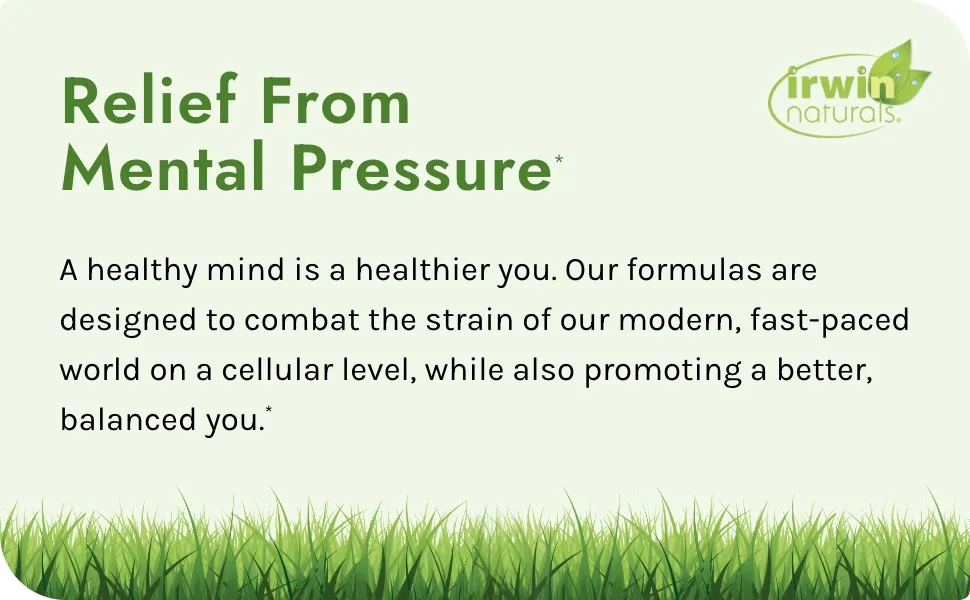 Irwin Naturals Stress-Defy Mood Support 84 Liquid Soft-Gels Calm, Balance & Emotional Wellness - 2 Pack - Relief from Mental Pressure