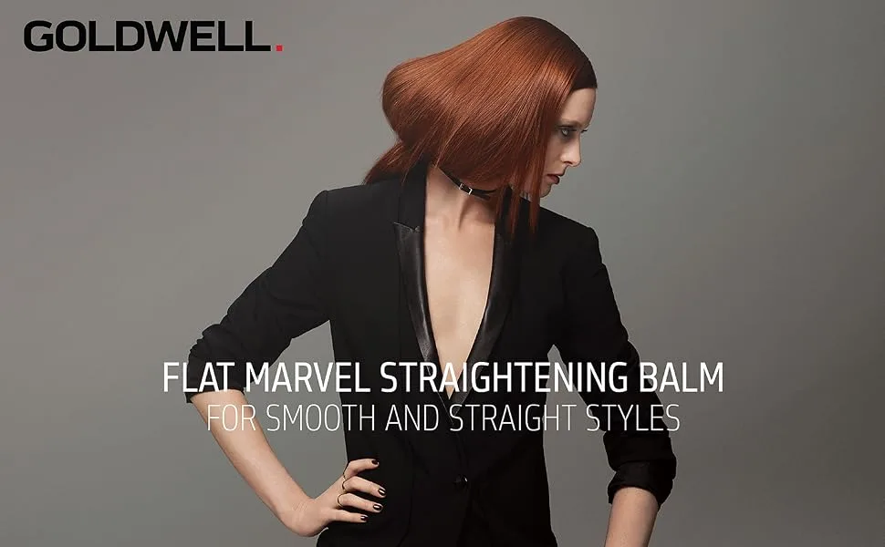 Goldwell StyleSign Just Smooth Flat Marvel Straightening Balm  3.3 Fl Oz - flat, marvel, straightening, balm, smooth, just, style