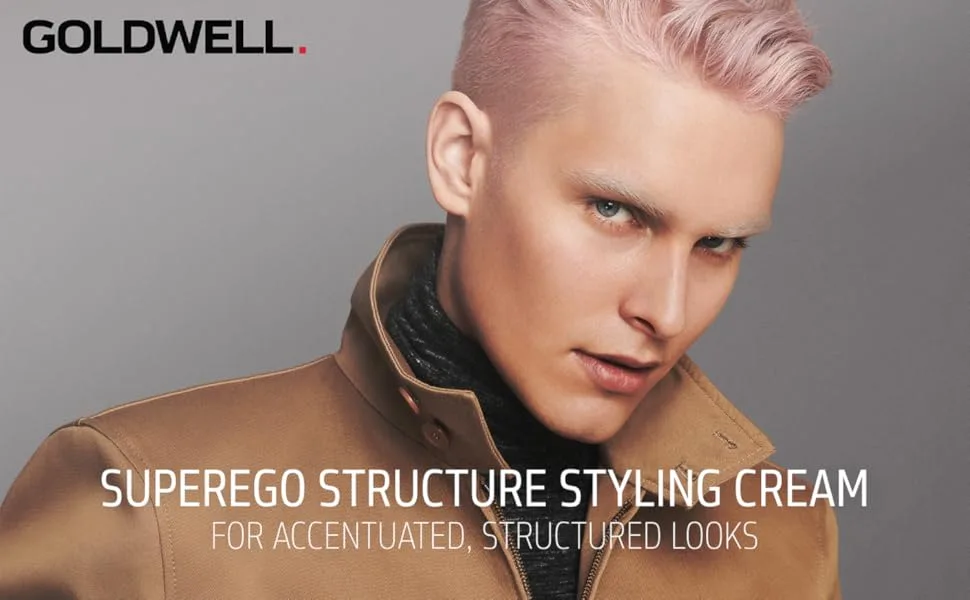 Goldwell StyleSign Creative Texture Superego Structure Styling Cream  2.5 Fl Oz - superego style styling cream gel hair