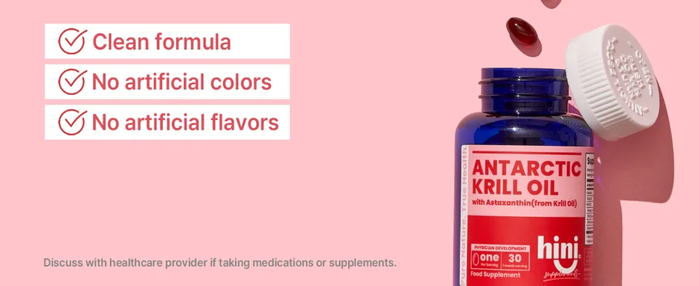 HINI Antarctic Krill Oil 30 Tablets - krill oil