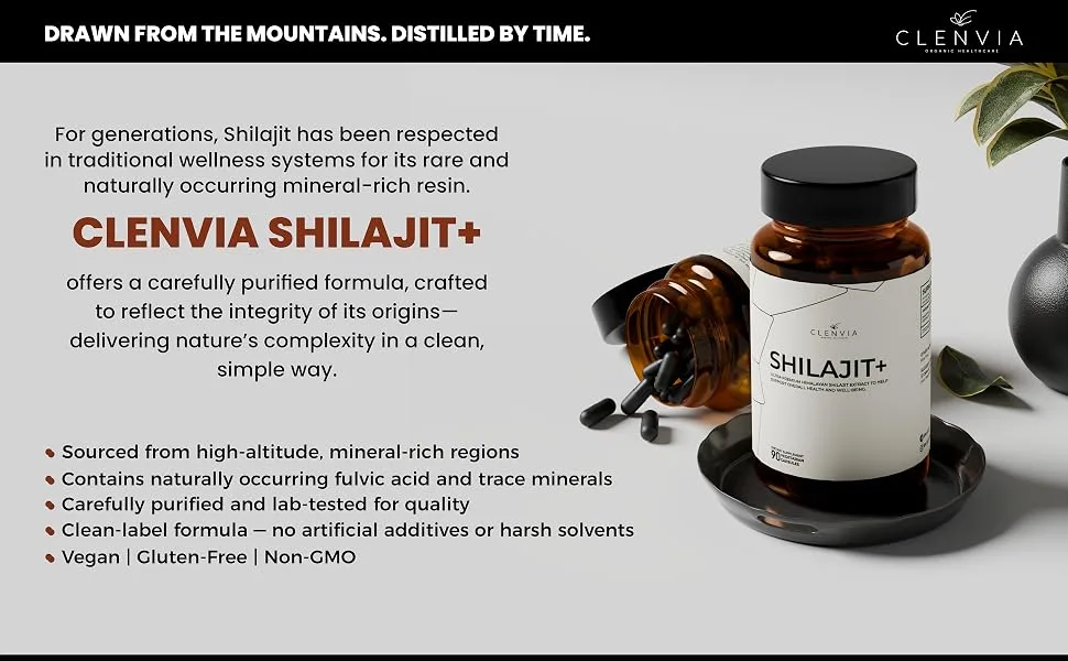 Himalayan Shilajit Extract Capsules 90 Count | Pure Shilajit for Men & Women | Natural Energy Support - shilajit capsules for men