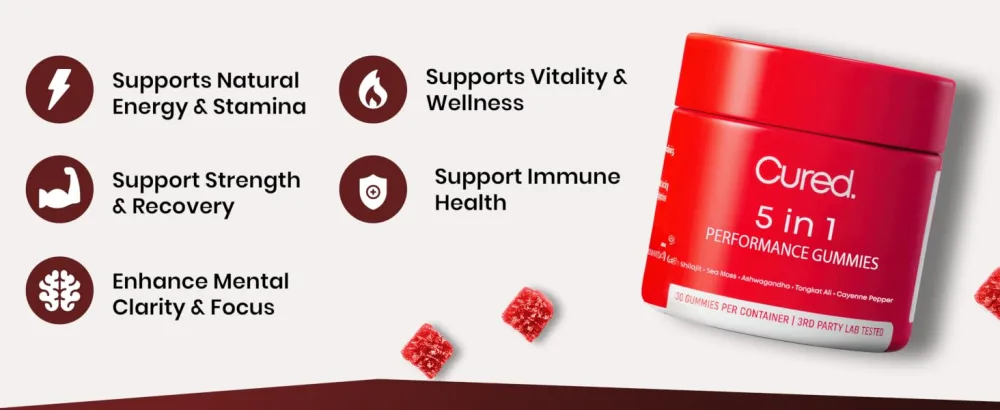 Cured 5in1 Performance Gummies - B0FJP1BS9Y 4