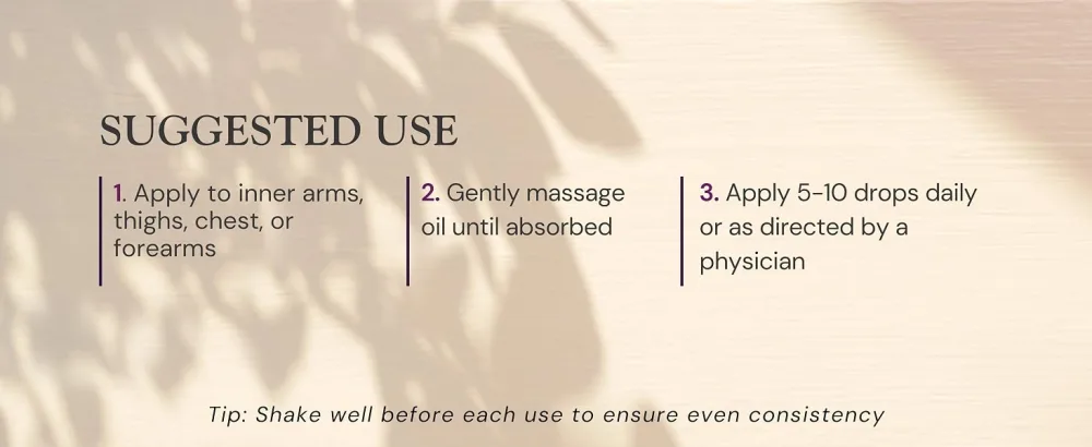 BIOLABS PRO Estri Oil - Bioidentical Natural E3 Solution - Six Month Supply - 5mg Per Dose - Topical - 2oz - estriol oil 2oz