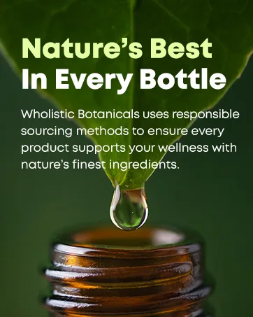 Wholistic Botanicals Ginger Root Essential Oil 15 ml. - Wholistic Botanicals Nature's Best In Every Bottle
