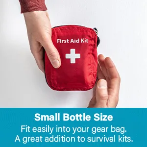 NordVida Potassium Iodide 65 mg Tablets, Emergency Kit, Iodide Pills, Survival Kit, Potassium Iodide (KI) Tablets, Thyroid Support, 60 KI Counts - Take as directed by emergency personnel for short-term, emergency use only.