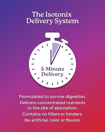 Isotonix Daily Essentials Multivitamin Powder Packets 4-in-1 Formula with Multivitamin, Activated B-Complex, Calcium Plus & OPC-3 with Pycnogenol Isotonic Delivery Gluten Free-30 Packets - Isotonix Delivery System