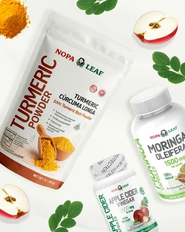 NOPA Leaf Turmeric Powder 100% Turmeric Root Powder (Curcuma Longa) Non-GMO, Gluten-Free 16 oz (454g) - product information 7