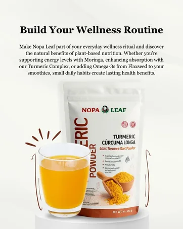 NOPA Leaf Turmeric Powder 100% Turmeric Root Powder (Curcuma Longa) Non-GMO, Gluten-Free 16 oz (454g) - product information 9