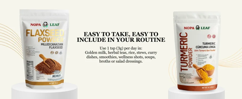NOPA Leaf Turmeric Powder 100% Turmeric Root Powder (Curcuma Longa) Non-GMO, Gluten-Free 16 oz (454g) - NopaLeaf