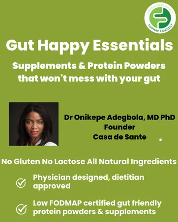 Casa de Sante Advanced Probiotic & Prebiotic - GLP-1 Support for Sensitive Stomachs | Low FODMAP Gut Friendly Synbiotic 4.4B CFU PreforPro Technology - 60 Delayed Release Capsules - product information 2
